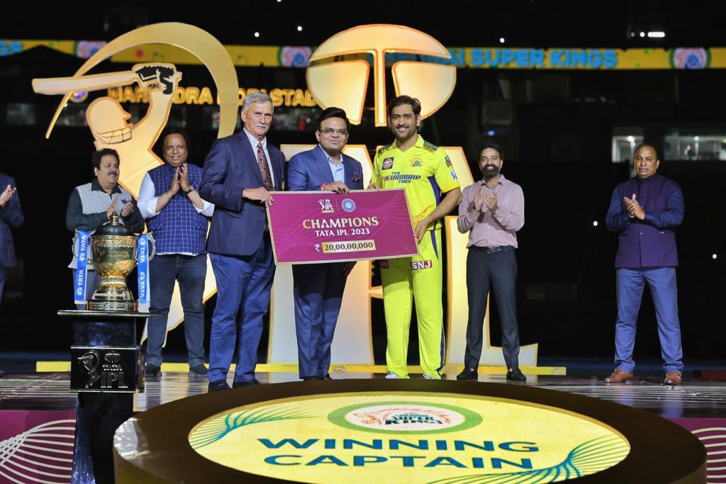 Jay Shah Congratulates CSK on Winning IPL 2023 Title