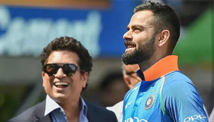 Kohli Opens Up About How It Would Feel to Break Sachin Tendulkar's Record