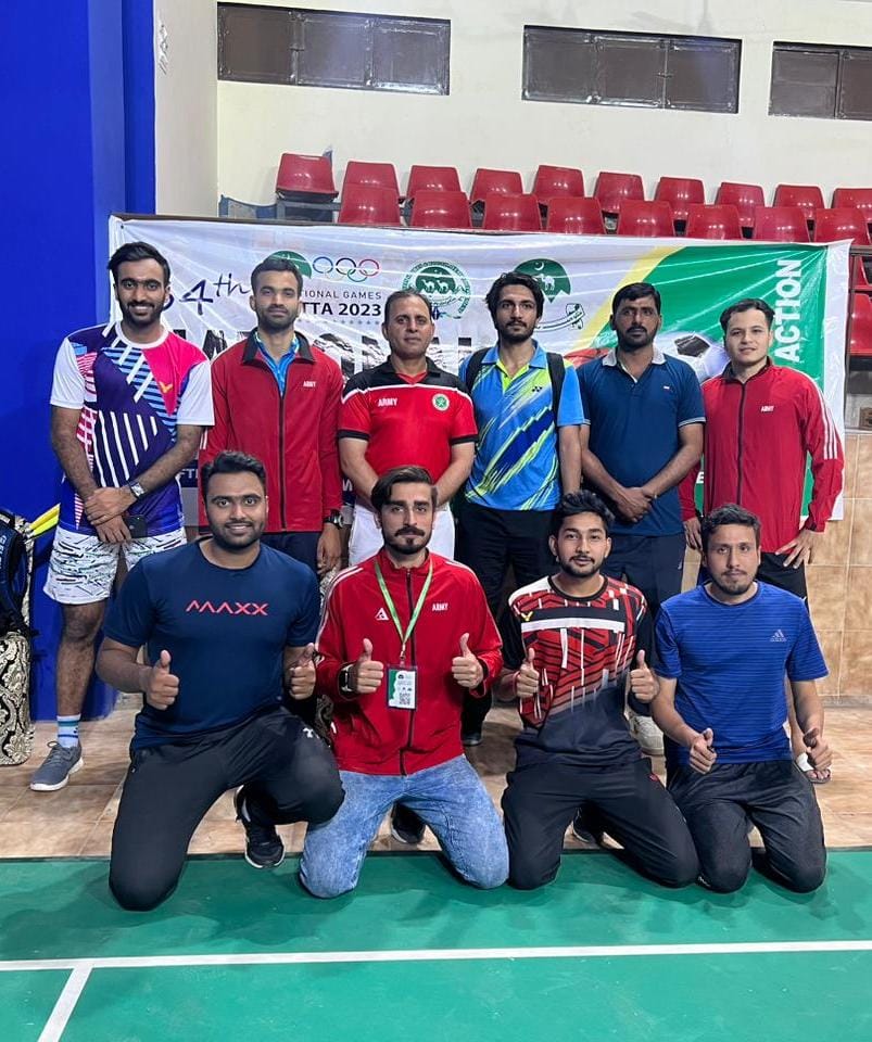 Badminton: Army beat Punjab, Wapda beat Army in National Games 