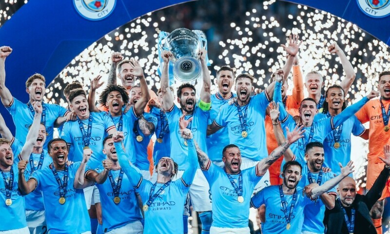 Manchester City Win First Champions League Title