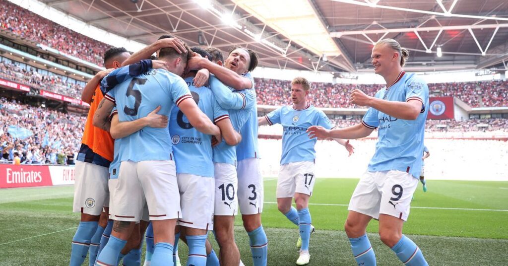 Manchester City Beat Manchester United 2-1 to Win FA Cup Final