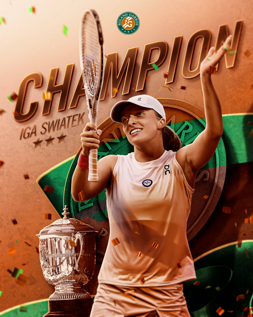 Iga Swiatek Captures Third French Open Title