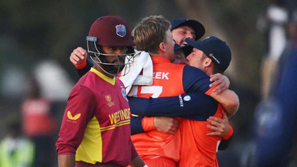 West Indies' World Cup Dreams Dashed by Netherlands