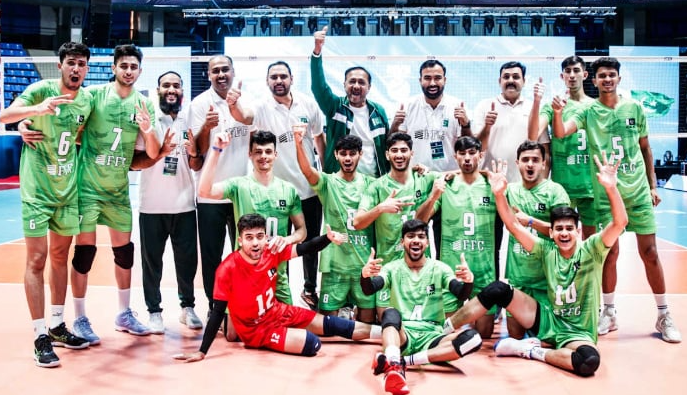 Pakistan’s U19 Boys' Volleyball Team