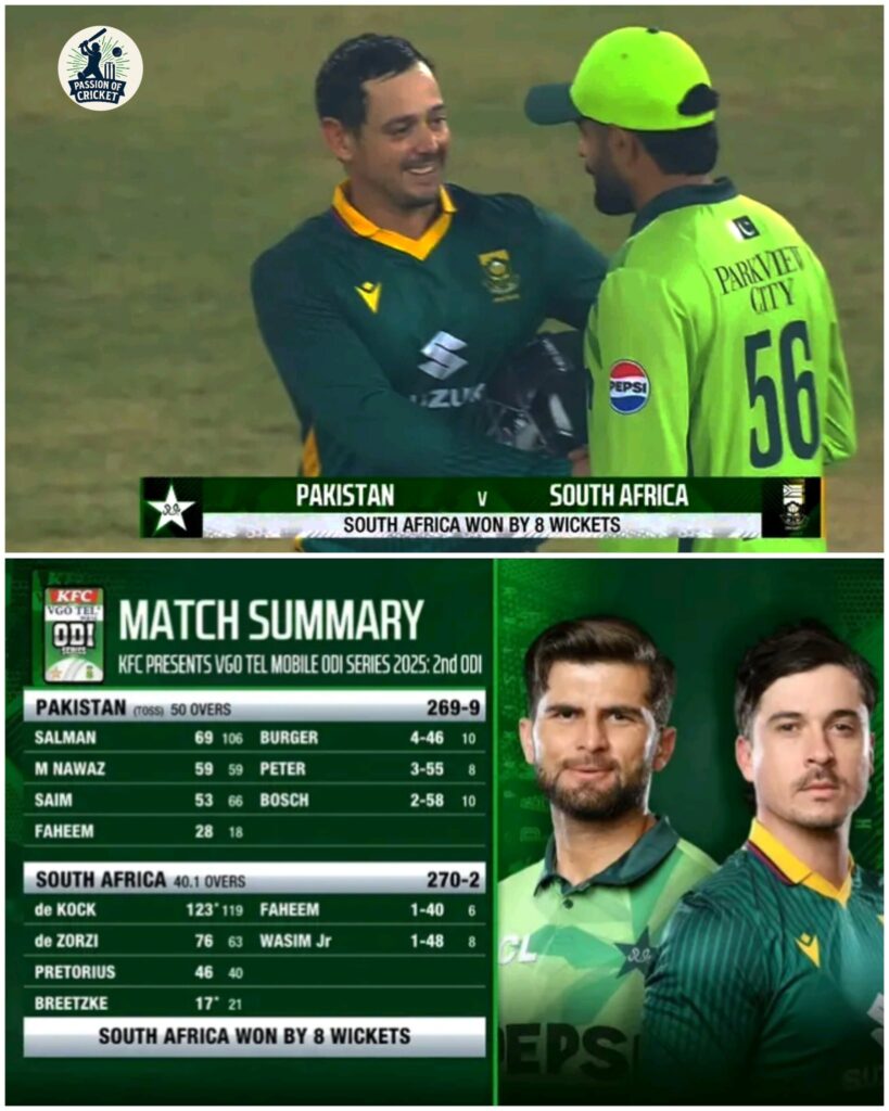 South Africa level ODI series